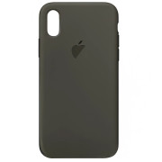Чохол Silicone Case iPhone XR FULL (№34 Dark Olive)
