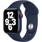 Силіконовий ремінець Silicone Sport Band (38mm, 40mm, 41mm, [42mm Series 10/11], Deep navy, S)