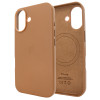 Чохол Leather Case PU with MagSafe (iPhone 17, Saddle Brown)