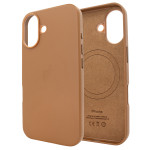 Чохол Leather Case PU with MagSafe (iPhone 17, Saddle Brown)