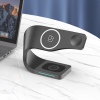 Безпровідна зарядка Magsafe 4 в 1 Open Wireless Era (iPhone+Phone+Apple Watch+AirPods) (Black)