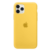Чохол Silicone Case на iPhone 11 Pro Max FULL (№4 Yellow)