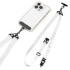 Magnetic Buckle Outdoor Phone Strap – White