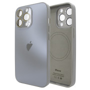 Чохол для iPhone 13 Pro Max AG Titanium Case 2.0 - MagSafe & Microfiber - Gray