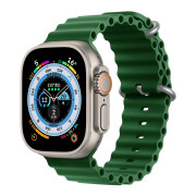 Ремінець Ocean Band на Apple Watch 38mm, 40mm, 41mm, [42mm Series 10/11] - Dark Green