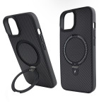 Чохол Nofelet Carbon Case with MagSafe (iPhone 14 / 13, Black)