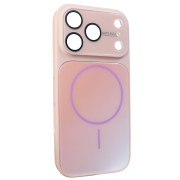 Чохол Gradient Glass MagSafe Case (iPhone 17 Pro – Pink)