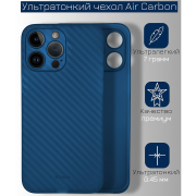 Ультратонкий чохол K-Doo Air Carbon для iPhone 12 Pro Max Blue