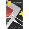 Кабель USB to Lightning 3.5A SkyDolphin S08L Cable Black