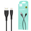 Кабель USB to Lightning 3.5A SkyDolphin S08L Cable Black