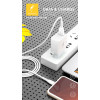 Кабель USB to Lightning 3.5A SkyDolphin S08L Cable Black