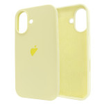 Чохол для iPhone 16 Silicone Case FULL (№51 Mellow Yellow)