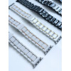 Ремінець керамічний Ceramic Band для Apple Watch 38mm, 40mm, 41mm, [42mm Series 10/11] - White-Gold
