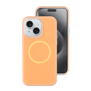 Neon Silicone Case MagSafe (iPhone 14/13 – Orange)
