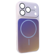 Чохол Gradient Glass MagSafe Case (iPhone 17 Pro – Purple)