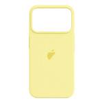 Чохол для iPhone 17 Pro – Silicone Case Full (№51 Mellow Yellow)