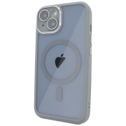 Чохол Nofelet Chrome Camera Case with MagSafe (iPhone 13, Gray)