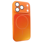 Чохол Gradient Glass MagSafe Case (iPhone 17 Pro – Starry Orange)