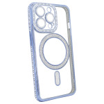 Чохол Diamond Shining Case with MagSafe (iPhone 13 Pro Max, Blue)