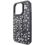 Чохол CaseTify (iPhone 12 Pro Max, Bear Letters - Black)