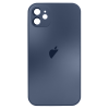 Чохол AG Glass With Magsafe (iPhone 12, Titanium Blue)