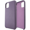 Чохол для iPhone 11 Leather Case PU Dark Cherry