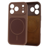 Чохол Dual Tone Silicone MagSafe Case (iPhone 18 Pro | 17 Pro – Dark Brown)