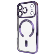 Чохол Shining with MagSafe (iPhone 17 Pro Max, Light Purple)