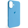 Чохол для iPhone 16 Silicone Case FULL (№53 Corn Flower)