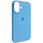 Чохол для iPhone 16 Silicone Case FULL (№53 Corn Flower)