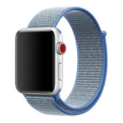 Ремінець для Apple Watch Nylon Loop нейлоновий (38mm, 40mm, 41mm, [42mm Series 10/11], Tahoe Blue)