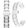 Ремінець керамічний Ceramic Band для Apple Watch 38mm, 40mm, 41mm, [42mm Series 10/11] - White-Silver