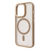 Чохол для iPhone 14 Pro: Nofelet MATT Case with MagSafe — Desert Gold
