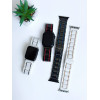 Ремінець керамічний Ceramic Band для Apple Watch 38mm, 40mm, 41mm, [42mm Series 10/11] - White-Silver