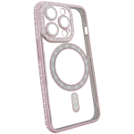 Чохол Diamond Shining Case with MagSafe (iPhone 15 Pro Max, Pink)