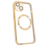 Чохол Shining with MagSafe на iPhone 14 Plus із захисними лінзами на камеру Gold Чохол Shining with MagSafe на iPhone 14 Plus із захисними лінзами на камеру Gold