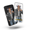 Захисне скло OX Warrior (Zifriend) ESD Anti-Static (iPhone 15 Pro Max)