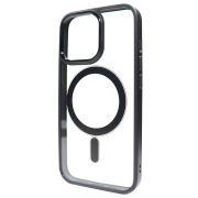 Чехол Crystal Guard with MagSafe (iPhone 15, Black)