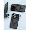 Чохол для iPhone 13 Pro Max Hybrid Camera Stand with MagSafe з підставкою Black