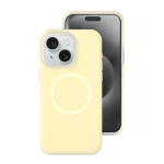 Neon Silicone Case MagSafe (iPhone 15 – Mellow Yellow)