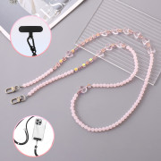 Crossbody Chain "Sweet & Cool" Hearts – Pink