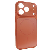 Чохол Nofelet AG Glass Case with MagSafe (iPhone 17 Pro Max, Orange)