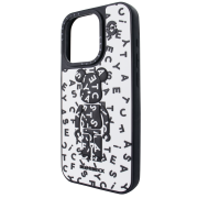 Чохол CaseTify (iPhone 12 Pro Max, Bear Letters - White)