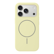 Чохол для iPhone 17 Pro Max : Silicone Slim MagSafe – Cream Yellow