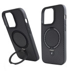 Чохол Nofelet Carbon Case with MagSafe (iPhone 14 Pro, Black)