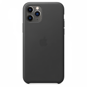Чохол для iPhone 11 Pro Leather Case PU Black