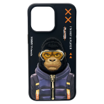 Чохол Nimmy Case AnimalZip (iPhone 15, Black Gorrila)