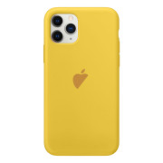 Чохол Silicone Case iPhone 11 pro Max FULL (№55 Canary Yellow)