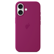 Чохол для iPhone 16 : Silicone Case MagSafe Original – Fuchsia