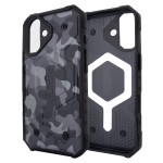 Чохол UAG with MagSafe camouflage (iPhone 17, Black-Gray)